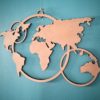 Worldmap 3D - Afbeelding 2